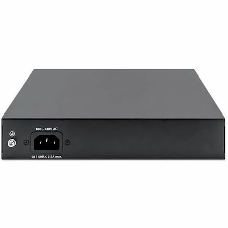 Manhattan Intellinet 8-Port Gigabit Ethernet Poe+ Switch w/ 2 Rj45 Gigabit 561402