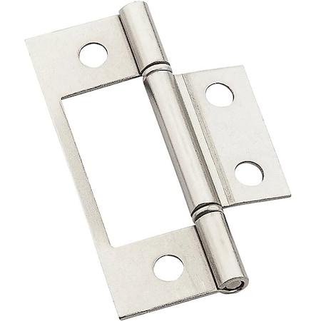 National Hardware HINGE SURFACE MOUNT SATNIC 3IN N830-433