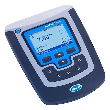 Hach Water Quality Multiparameter, 3 3/8 in H HQ430D