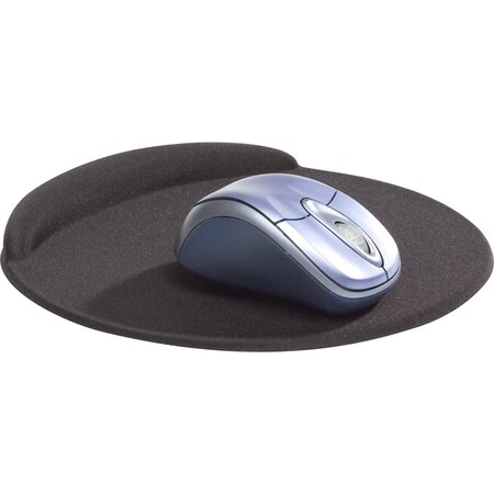 Kelly Computer Supplies KellyCompu, Mouse Pad, Memory Foam, Non-Skid Base, 8 X 8 X 3/4, Black 50155