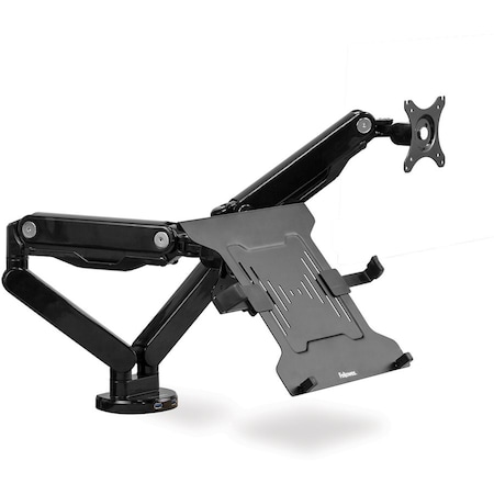 Fellowes Fellowes Laptop Arm Accessory - 17" Screen Support - 15 lb Load Capacity - 1 Each 8044101