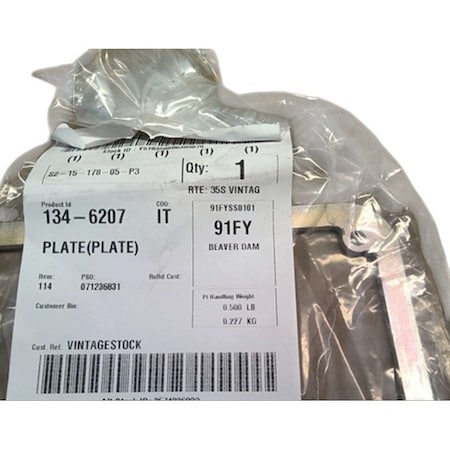 Caterpillar PLATE, CATERPILLAR OEM 1346207 1346207