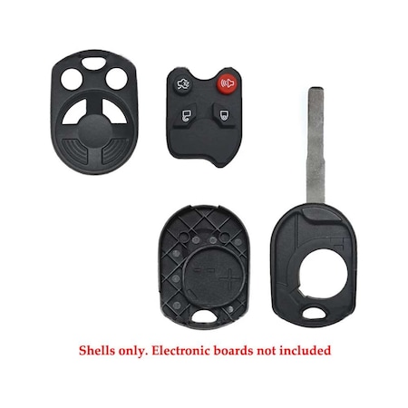 Aks Keys 2012 - 2014 Ford Focus Remote Key Shell 4B RS-FORD-26