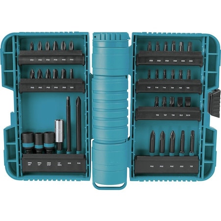 Makita ImpactX Driver Bit Set, 40-Piece, Steel, Manganese Phosphate A-98332