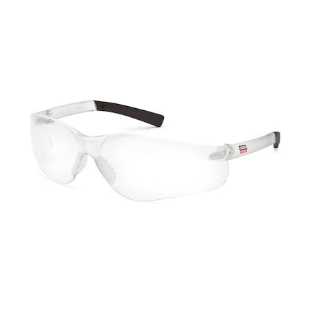 Lincoln Electric Bifocal Welding Safety Glasses, Anti-Scratch, Clear Lens, 1.0 Diopter K3117-100