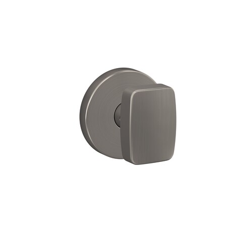 Schlage Residential Schlage Custom Nixon Knob with Howe Rose Passage and Privacy Lock with 16600 Latch and 10027 FC21NIX619HOW