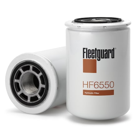 Fleetguard Hydraulic Filter, 6 in, Spin-On HF6550