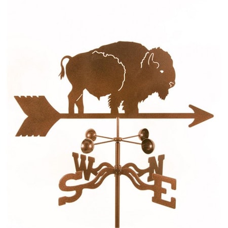 Ez Vane Bison Weathervane with Four Sided Mount EZ1303-4S