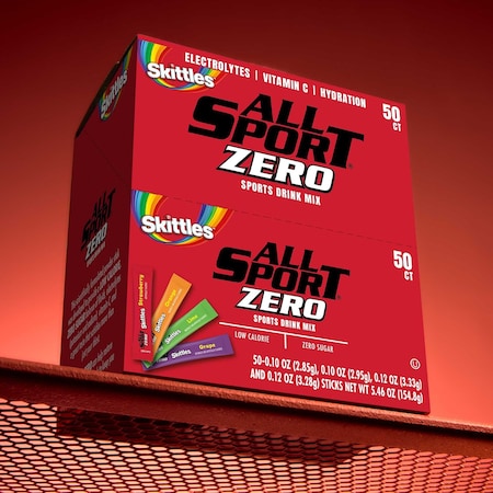 All Sport Powder Drink Mix, Orange; Purple;Red, PK50 10122550