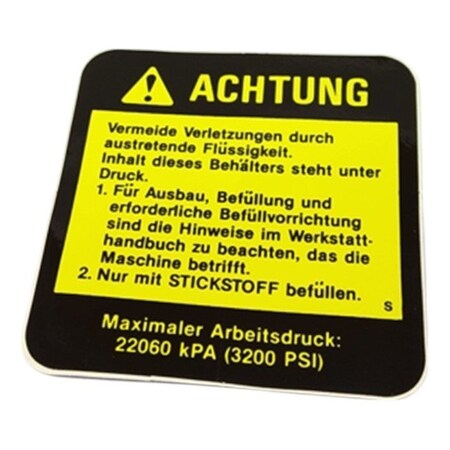 John Deere LABEL, JOHN DEERE OEM R82337 R82337