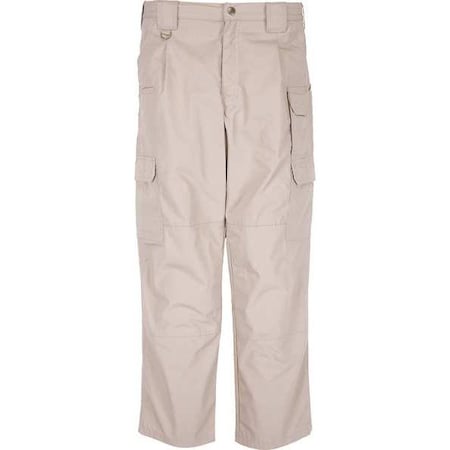 5.11 Tactical Pants, 2XL, Khaki, 35% Cotton, 65% Polyester 74273ABR-162-44-36