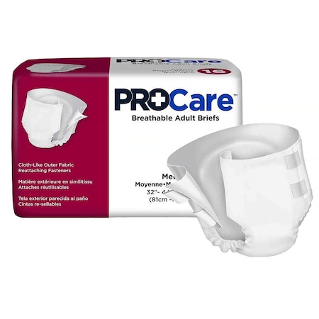 Procare Breathable Adult Briefs, Medium, 96PK CRB-012/2