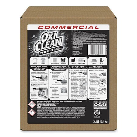 Oxiclean OxiClean Stain Remover, 30 lb Box, Regular Scent 33200-84012