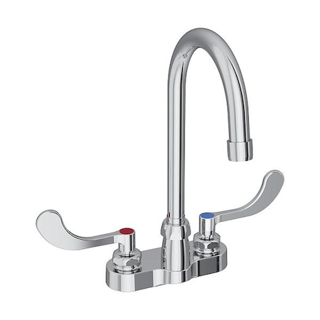 Elkay Handle-Operated Faucet, Manual, Gooseneck LK406GN05T4