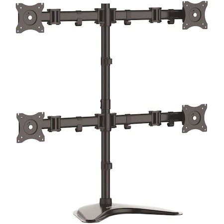 Startech.Com INCREASE PRODUCTIVITY AND FREE UP SPACE BY MOUNTING FOUR MONITORS TO THIS ATTRAC ARMBARQUAD