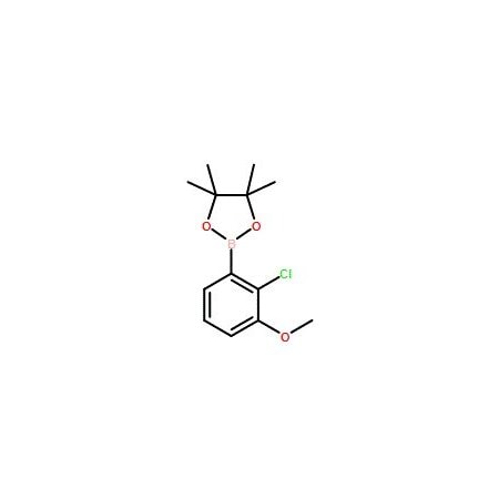 Ak Scientific 2-(2-Chloro-3-methoxyphenyl)-4, 4, 5, 5-tetramethyl-[1, 3, 2]dioxaborolane (250mg), CAS 1151564-03-2 X9105-250mg