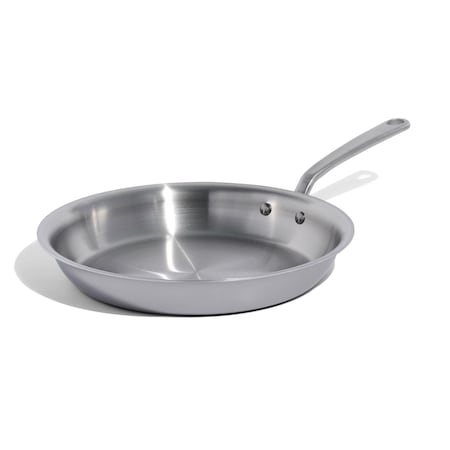 Made In Cookware Stainless Steel Fry Pan 12 in. Silver 00810142774109