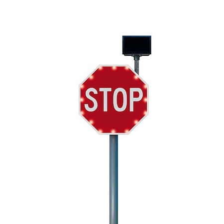Tapco LEDTrafficSignalController, Red, Solar 303051