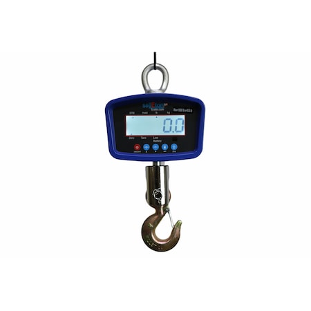 Selleton Scales General Purpose Crane Scale LED Display, 500 - 2000 lb SL-924-LED-2K