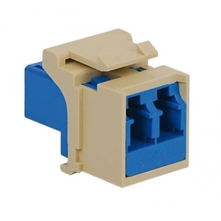 Icc Duplex LC Fiber Optic Module Ivory ICC-IC107LC2IV