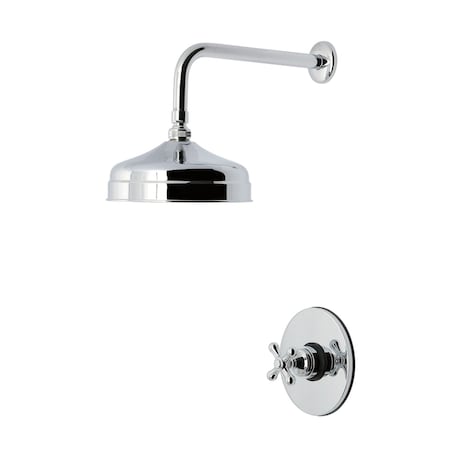 Kingston Brass Single-Handle Pressure Balanced Shower Faucet, Polished Chrome KB6331AXSO