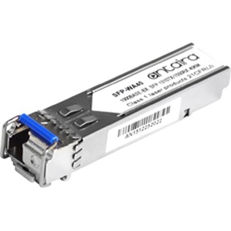 Antaira HP Compatible, 1.25G Gigabit SFP Transceiver WDM-A, SM/LC/40KM/21.0dB/TX:131 SFP-WA40-H