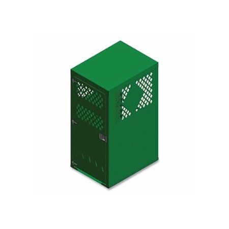 Saf-T-Cart Cylinder Storage Cage, Holds 12 Cylinders, 68.75 in x 32.13 in x 42 in 339-ESTS-12
