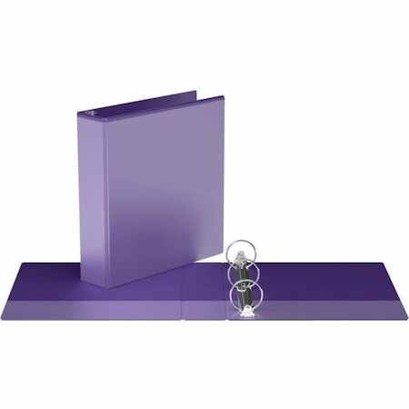 Davis Group Easyview Premium, Round Ring, Customizable, View Binder, (Purple, 2"), PK6 8413-69-06