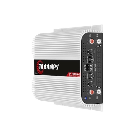 Taramps High Power 200 Watts x 4 Channel RMS at 2 Ohms 800 Total Watts RMS Digital Car Audio Amplifier TS800X4COMPACT2O