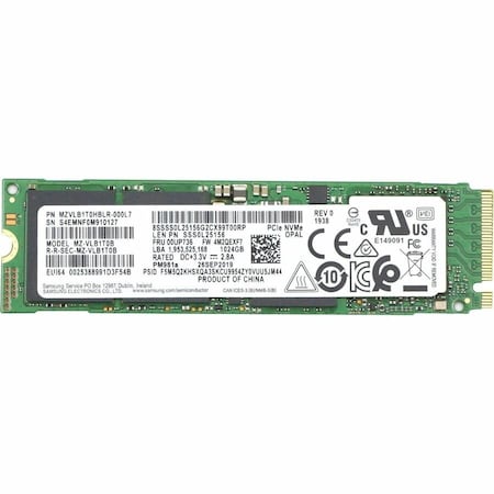Lenovo SSD ASM 1T, M.2,2280, PCIE3X4, SA 00UP736