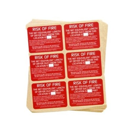 Inovate Code Required, Permanent Label PLAC34-6
