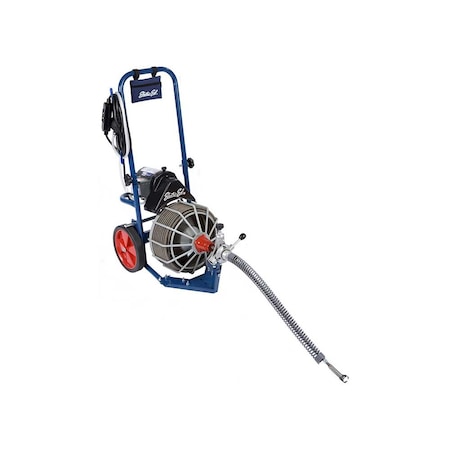 Electric Eel Drain Machine 1/2 In. x 75 Ft. Auto Feed Complete Kit GWG311500