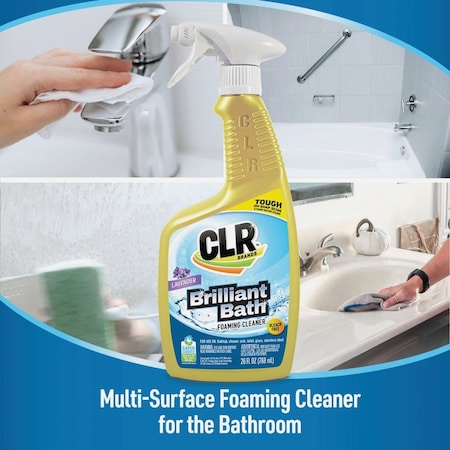 Clr 26 Oz. Brilliant Bath Lavender Foaming Action Cleaner BB26-6-LV
