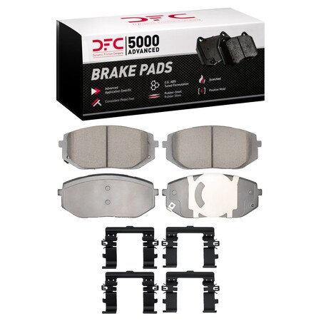 Dfc 5000 Advanced Disc Brake Pad Set,  1551-2398-01