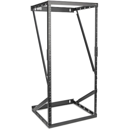 Rocstor 8U/12U/22U OPEN FRAME RACKWALLMOUNT SOLIDRACK-BLACK Y10E041-B1