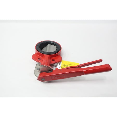 Bray MANUAL STAINLESS WAFER BUTTERFLY VALVE 4IN 250 10