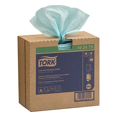 Tork Dry Wipe, Heavy, Blue, PK8 192475