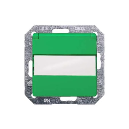 Siemens DELTA i-system green SV SCHUKO socket outlet 10/16 A 250 V With screwless 5UB1913