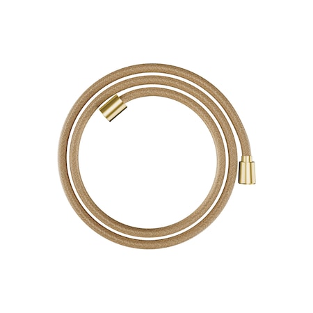 Hansgrohe DesignFlex Textile Handshower Hose, 63" in Brushed Gold Optic 28260250