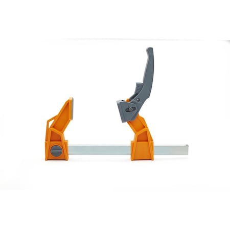 Bora Portamate 6 x 4 in. Poly Head Quick Action Ratcheting Lever Clamp 571006