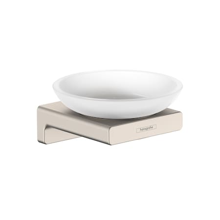 Hansgrohe AddStoris Soap dish in Brushed Nickel 41746820
