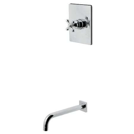 Kingston Brass Single-Handle Pressure Balanced Tub Faucet, Polished Chrome KB6341AXTO