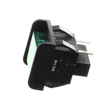 Wilbur Curtis Switch, Push Button, Green, 120V 3375000121