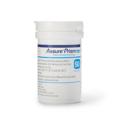 Assure Prism Multi Blood Glucose Test Strips, 50PK 530050