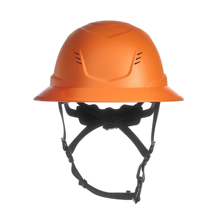 Msa Safety Helmet, Orange, ABS 10250586