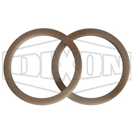 Dixon 3 in HSG SIGHT GLASS PTFE REPAIR KIT 2 HSG-RKP300