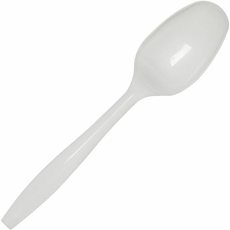 Dixie Spoon, Spoon, 1 x Spoon, Disposable, White, 24PK SSS21P