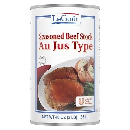 Legout Ready To Serve No Msg Au Jus With Beef Stock, 48 Ounce 3750080963