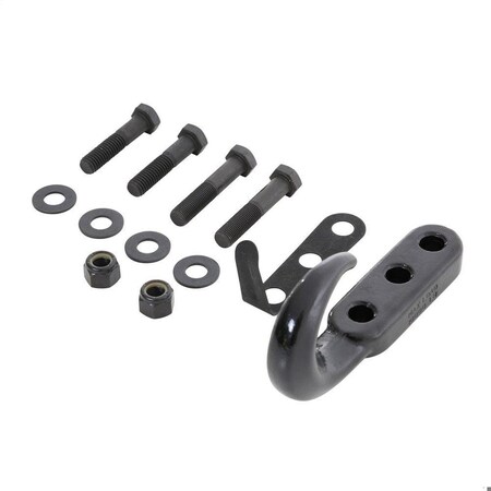 Smittybilt 7606 CJ & WRANGLER YJ/TJ/LJ TOW HOOK KIT  BLACK 7605