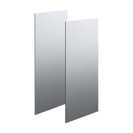 Amgood 12 in. x 24 in. Stainless Steel Sheets. 18-Gauge 430 Stainless Steel, 2PK AMG SP-1224-Z
